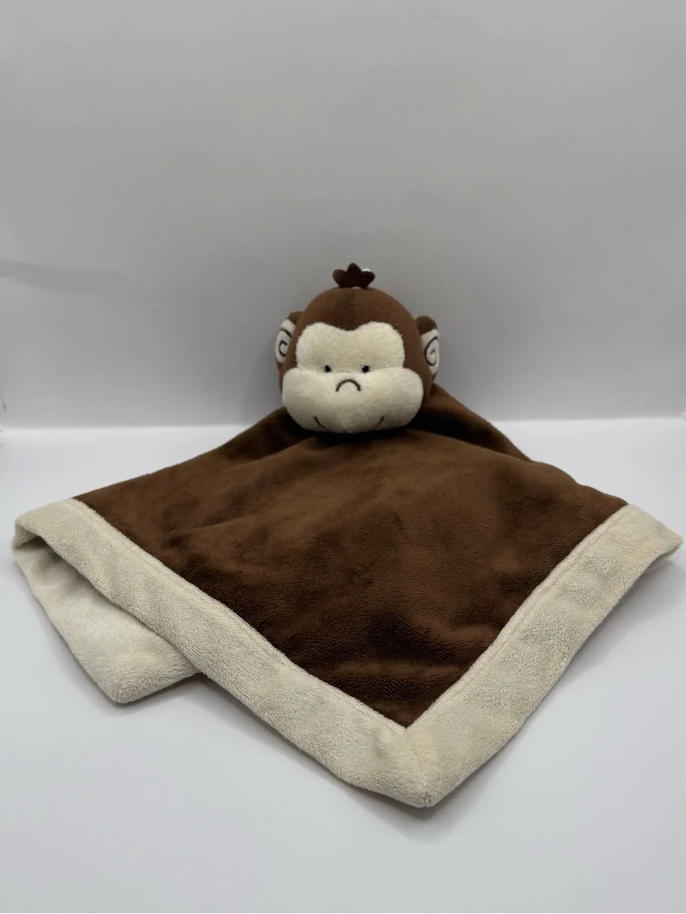 Tiddliwinks Monkey Baby Lovey Soother Security Blanket